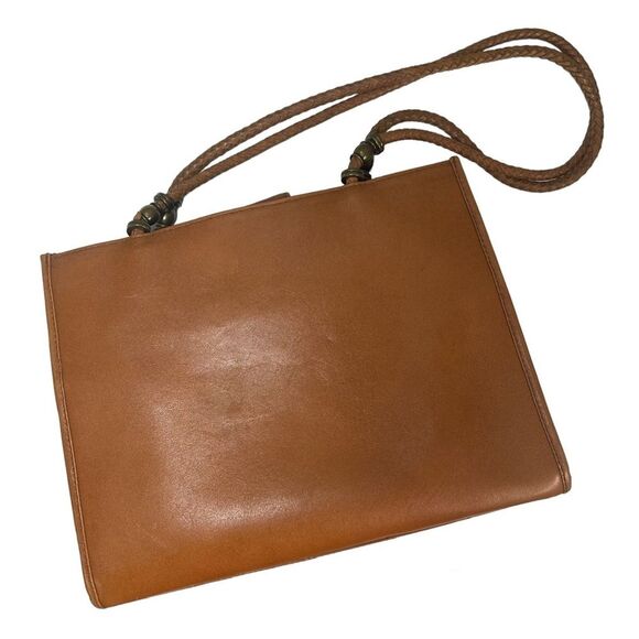 Made in India Hand Tooled Leather Handbag - Picture 2 of 10